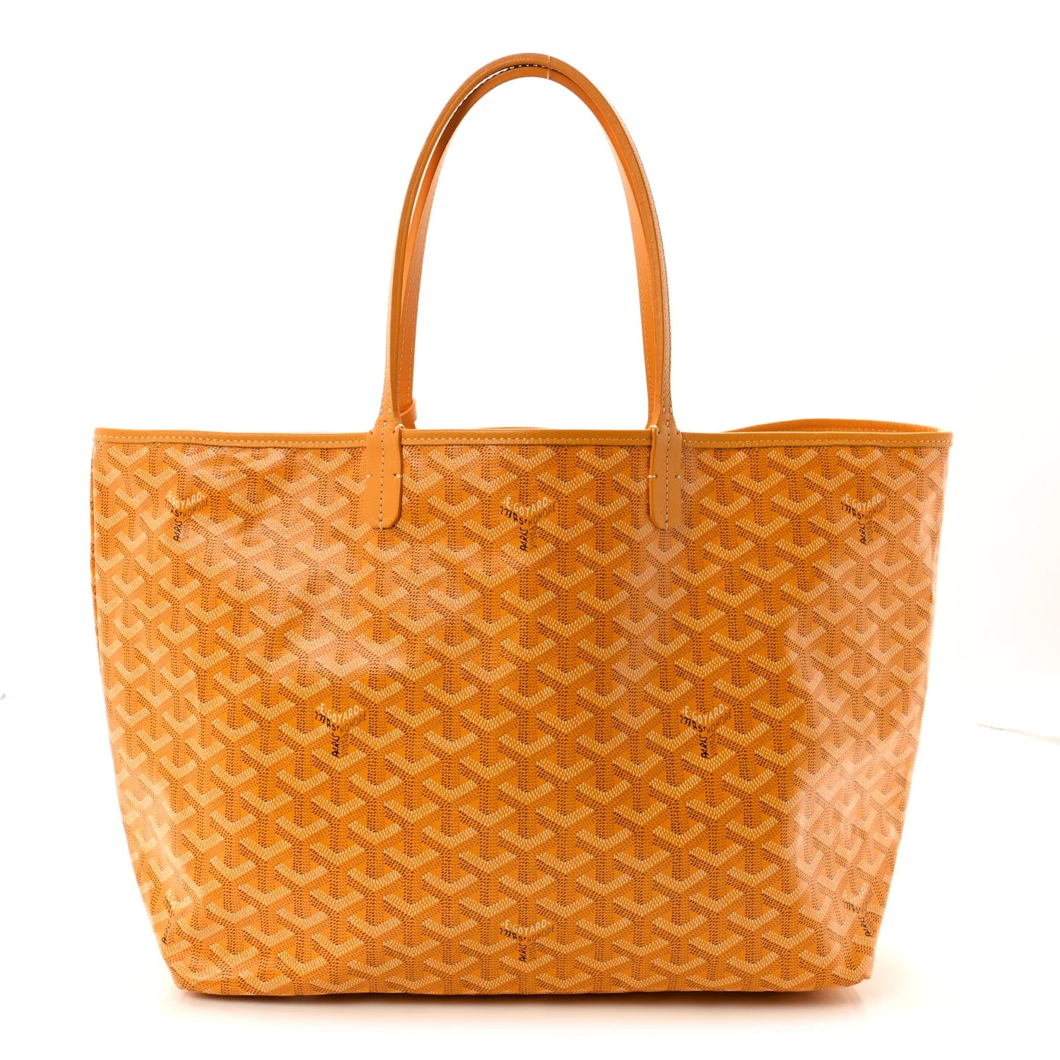 Goyard Orange Goyardine Saint Louis