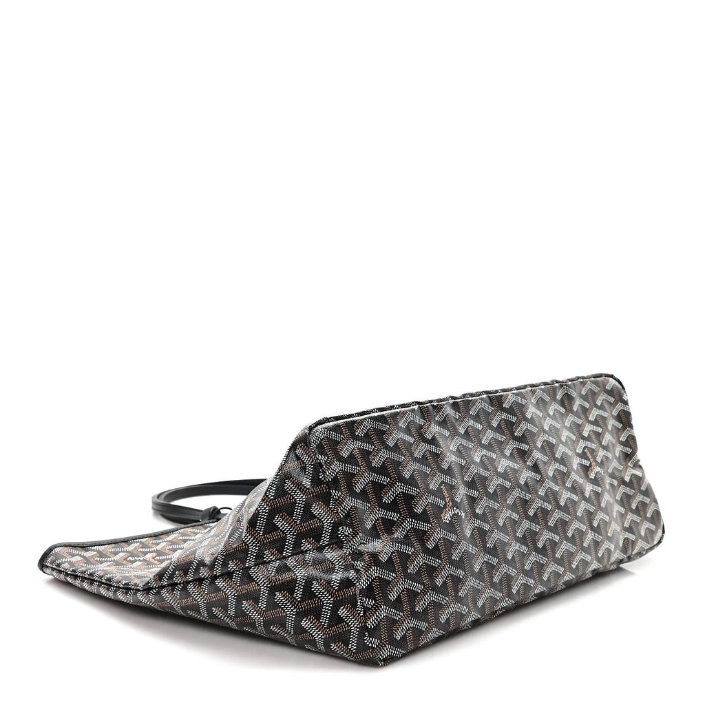 Goyard Black Goyardine Saint Louis