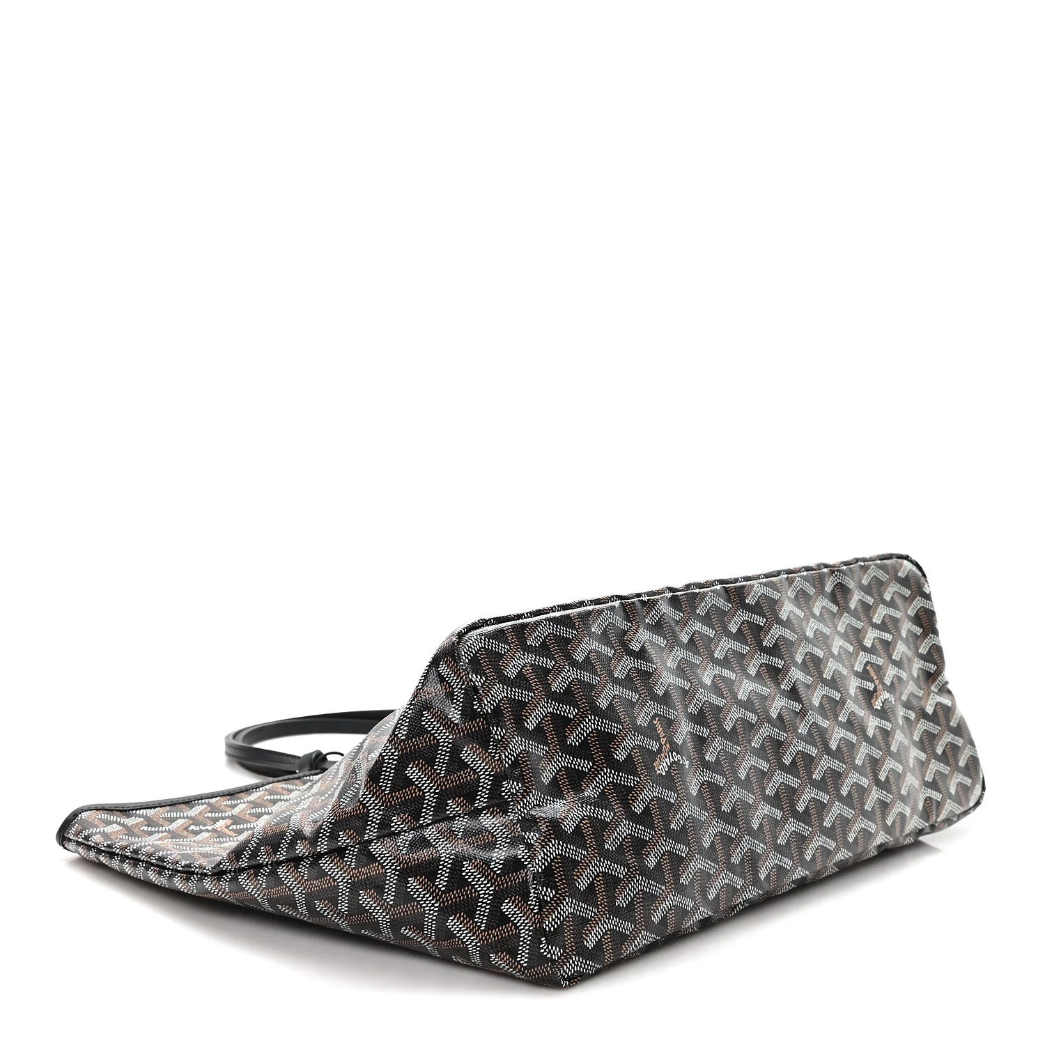 Goyard Black Goyardine Saint Louis