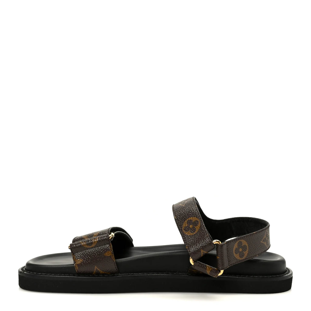 Louis Vuitton Monogram Paseo Sandals