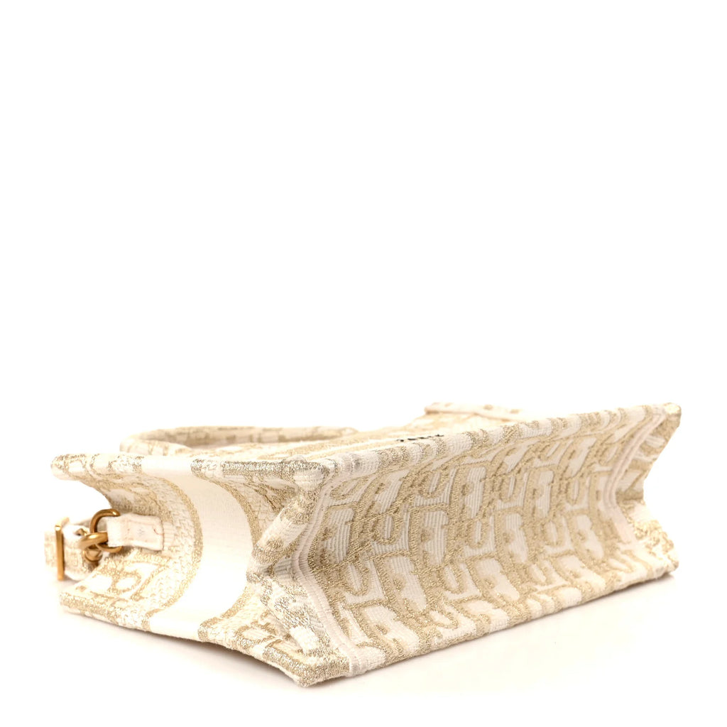 Dior Mini Gold Oblique Tote