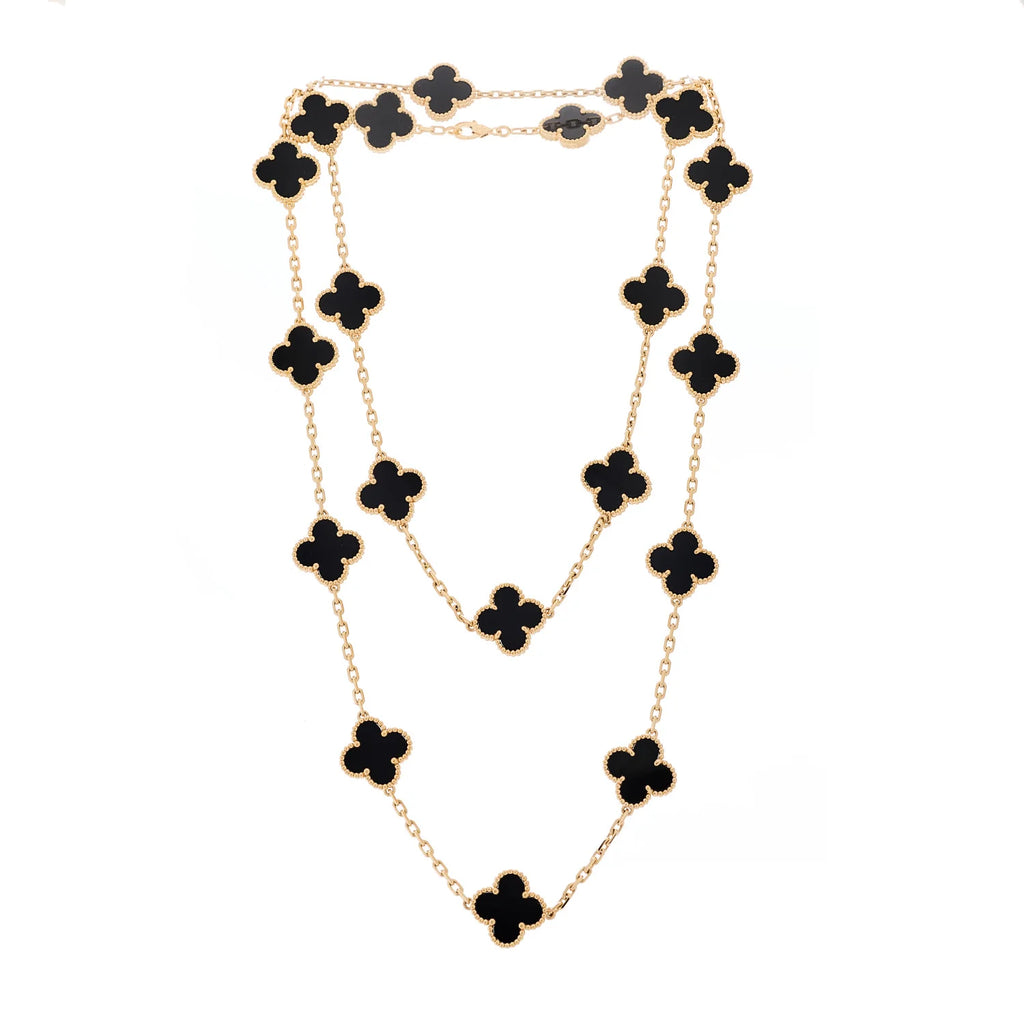 Van Cleef Arpels Onyx Alhambra