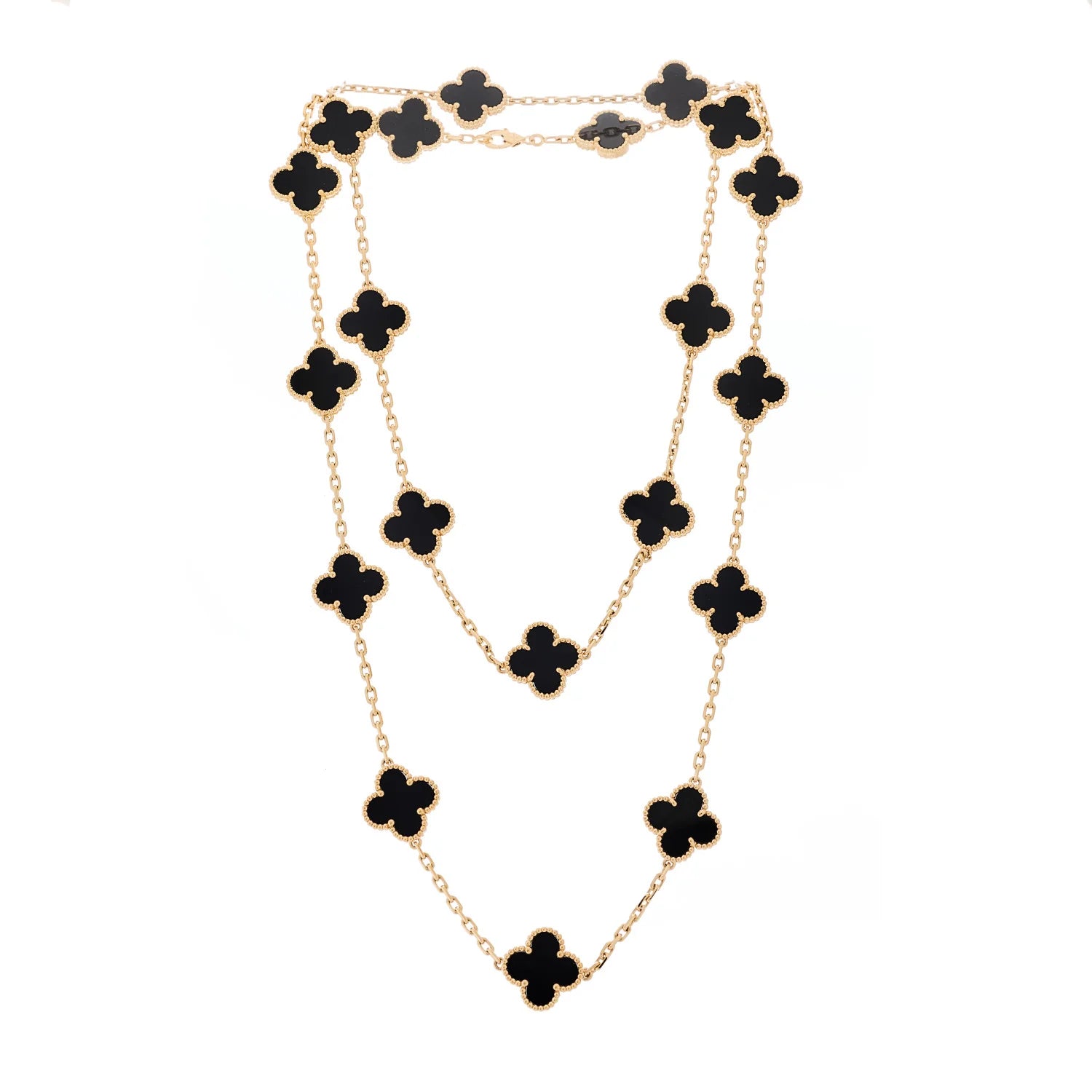Van Cleef Arpels Onyx Alhambra