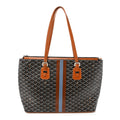 Goyard Black Goyardine Artois Tote