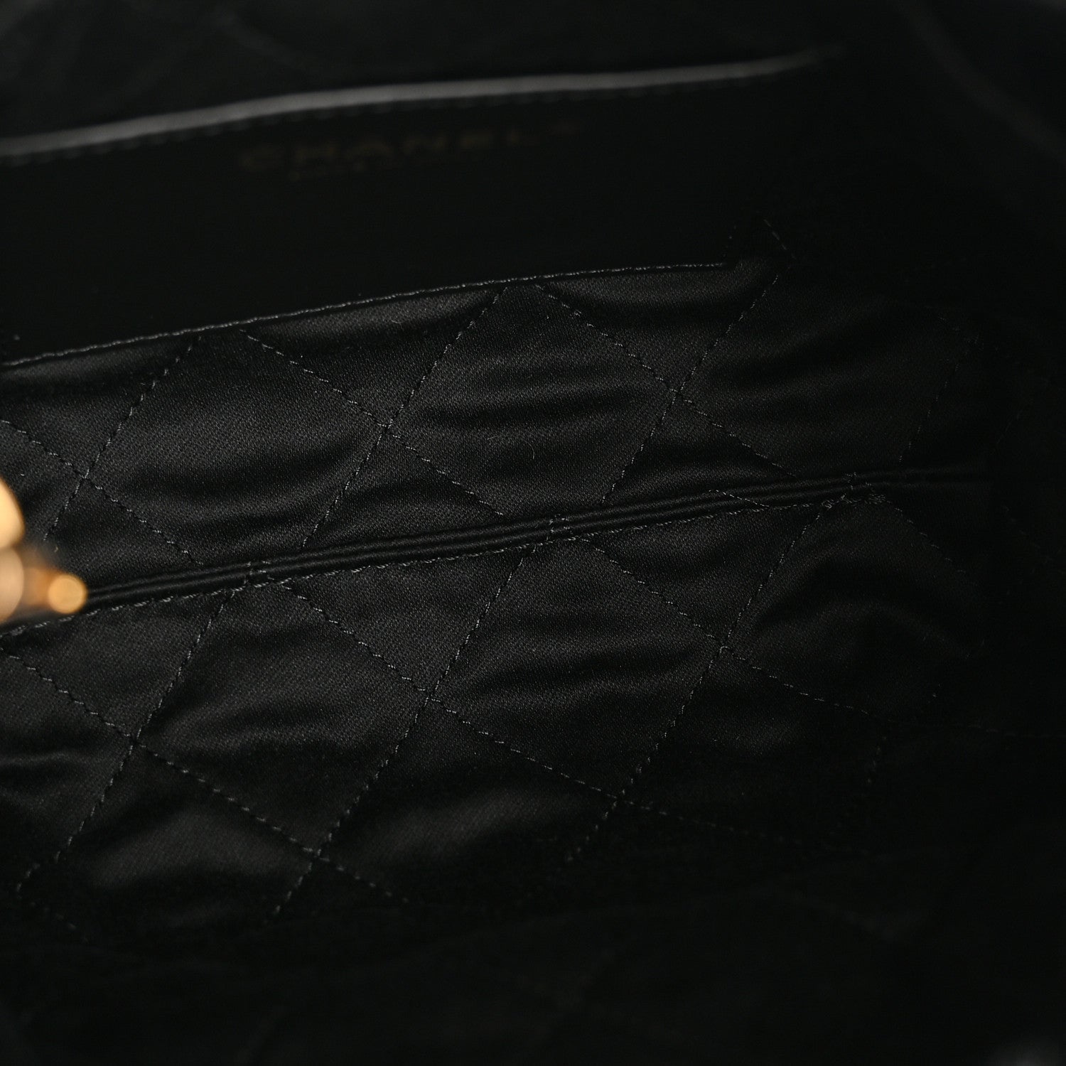 Chanel 22 Black Quilted Bag