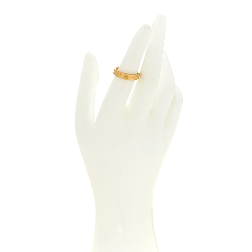 Dior Gold CD Logo Ring