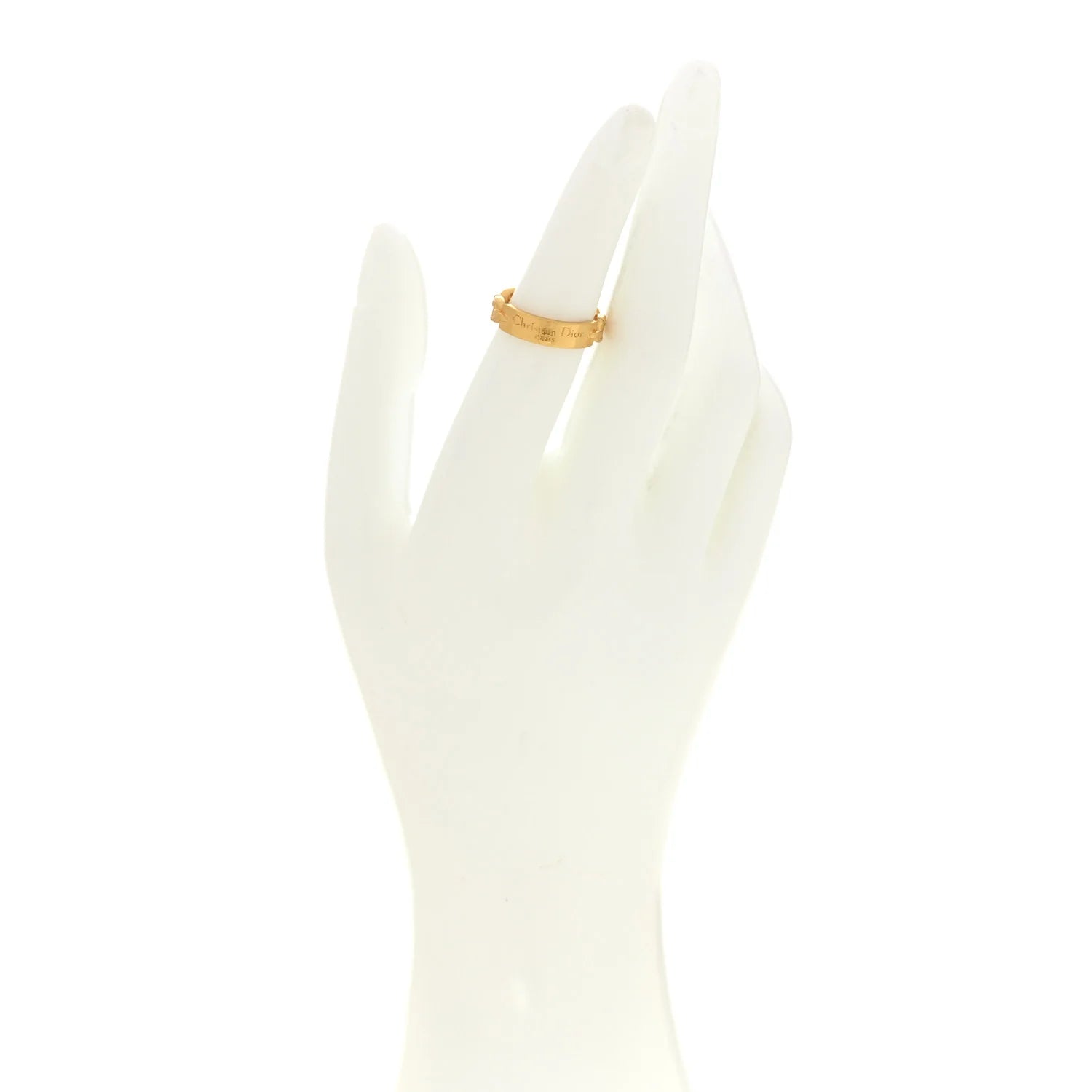 Dior Gold CD Logo Ring