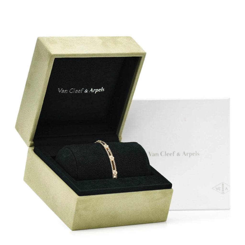 Van Cleef Perlée Clover Bracelet