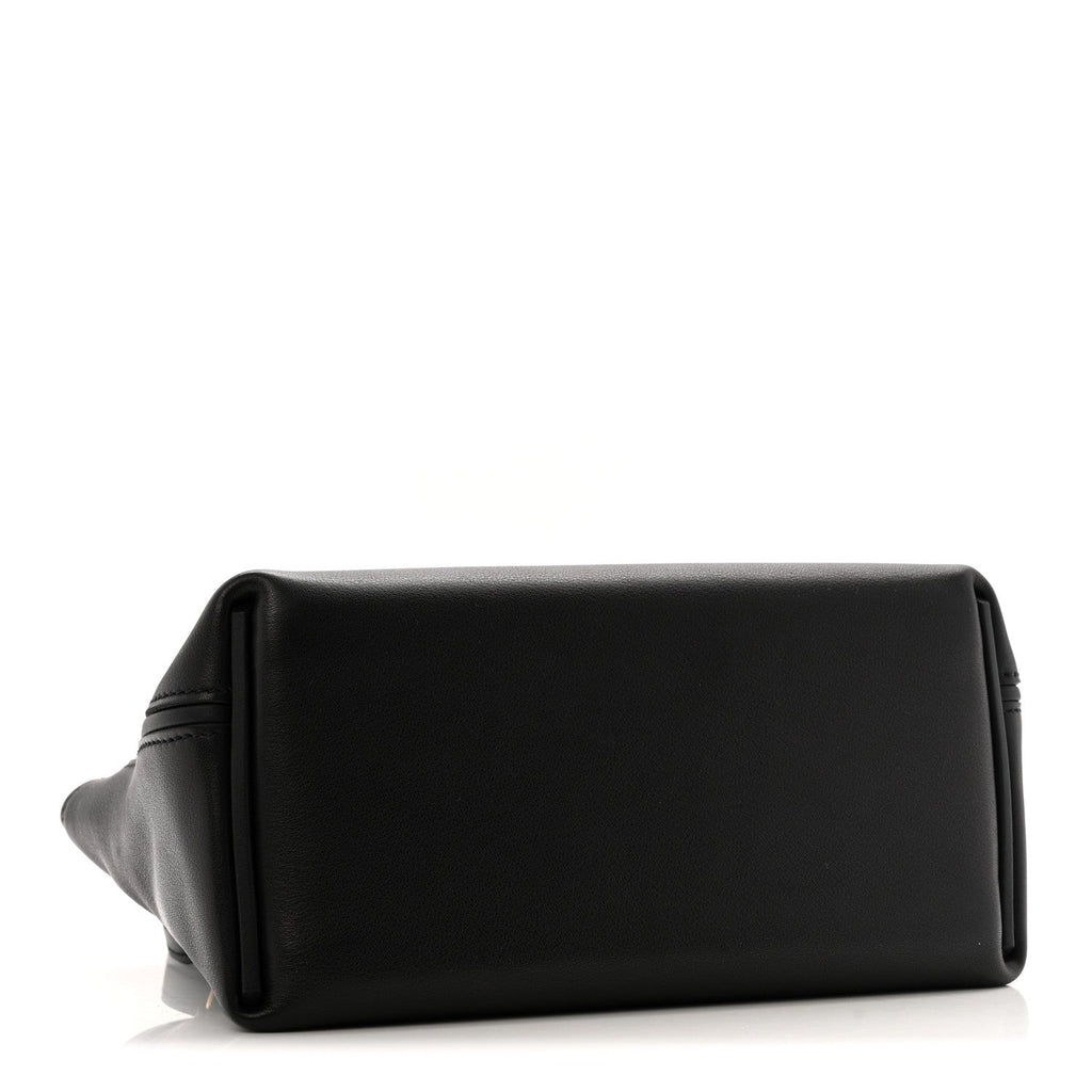 Hermes Black Croc 24/24 Bag