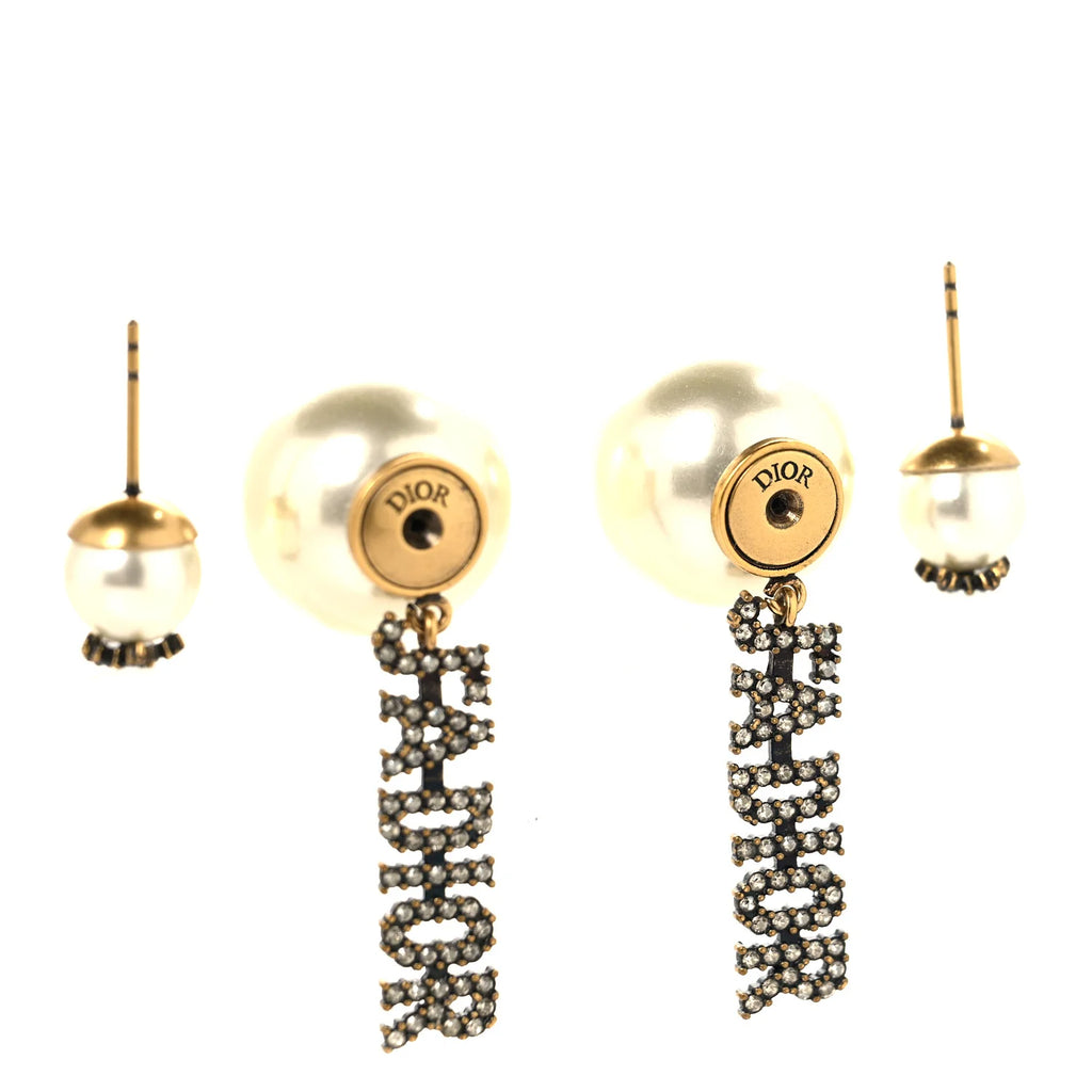 Dior J'Adior Crystal Tribales Earrings