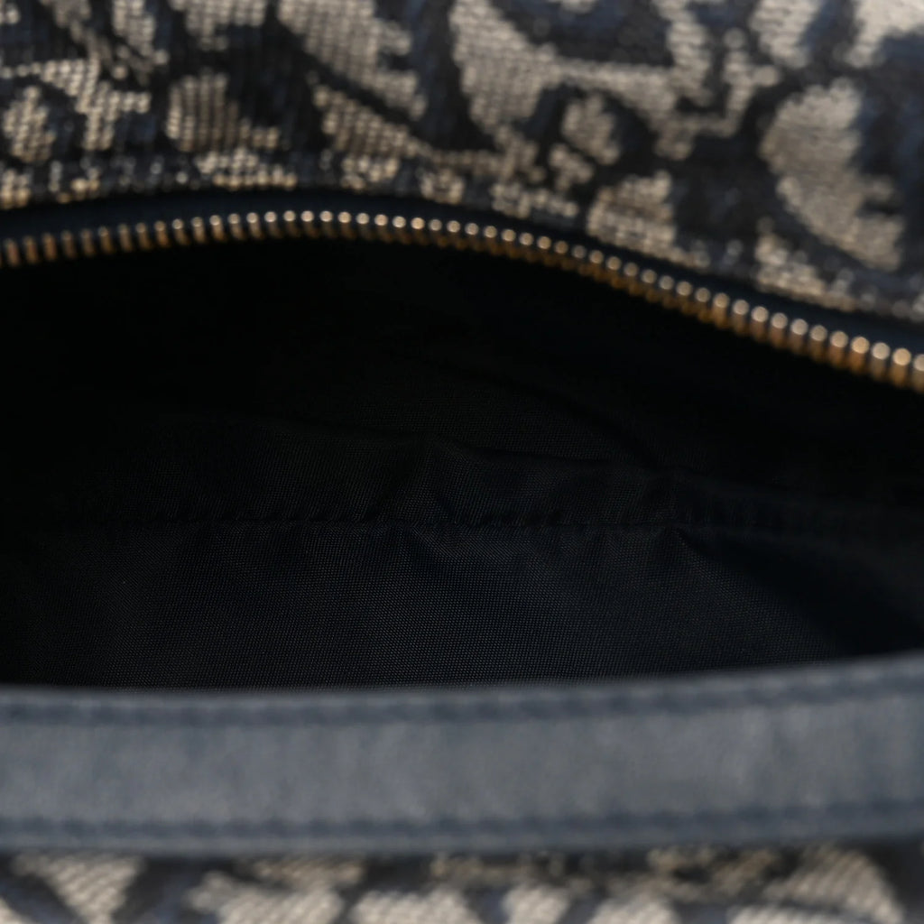 Dior Blue Oblique Jacquard Bag