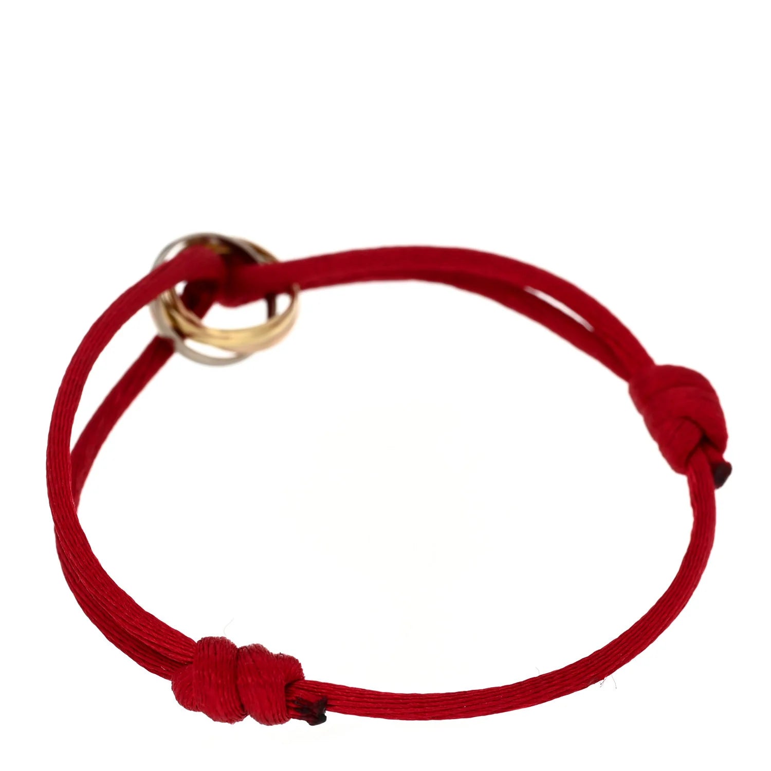 Cartier Trinity Red Cord Bracelet