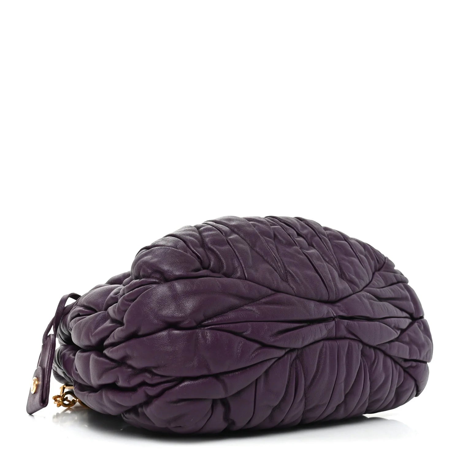 Miu Miu Purple Matelasse Bag