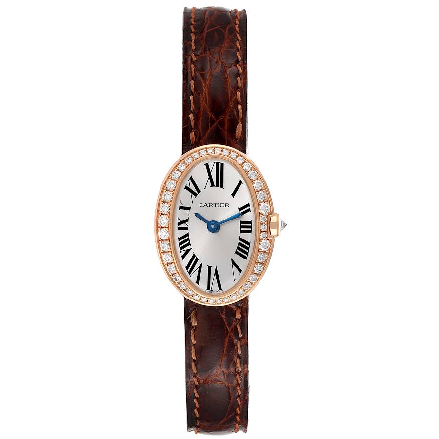 Cartier Baignoire Rose Gold Diamond