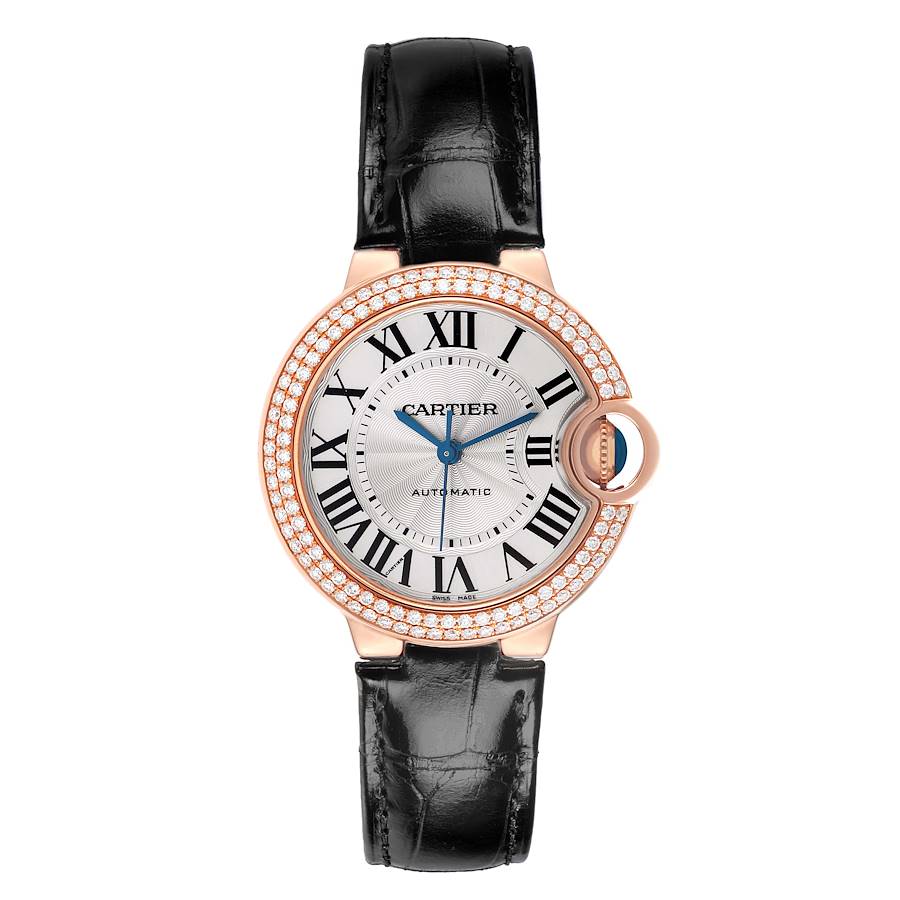 Cartier Rose Gold Diamond Watch