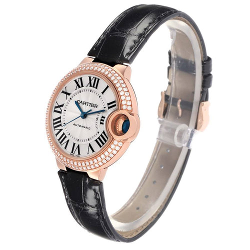 Cartier Rose Gold Diamond Watch