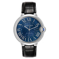 Cartier Ballon Bleu Stainless Steel Blue Dial Watch