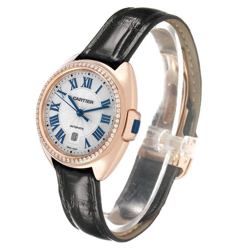 Cartier Cle de Cartier Rose Gold Diamond Watch