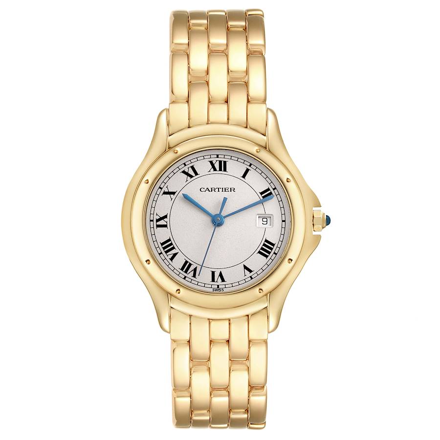 Cartier Cougar Yellow Gold Watch