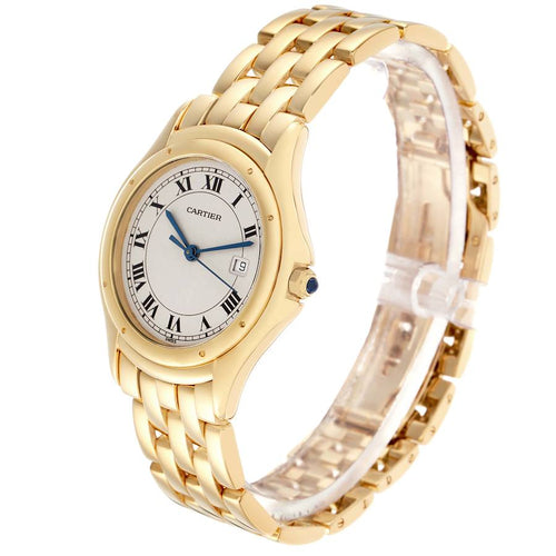 Cartier Cougar Yellow Gold Watch