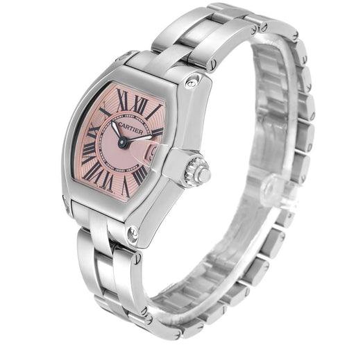 Cartier Roadster Pink Dial Watch