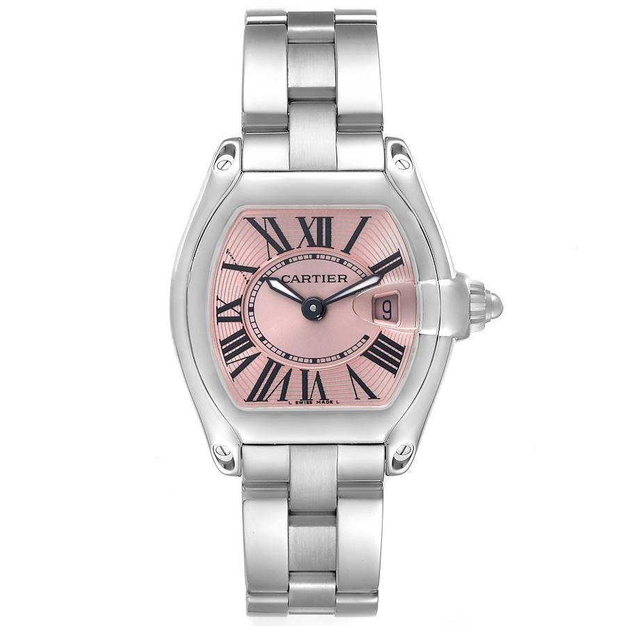 Cartier Roadster Pink Dial Watch