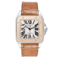 Cartier Santos Steel & Rose Gold Watch