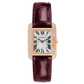 Cartier Tank Anglaise Rose Gold Diamond Watch