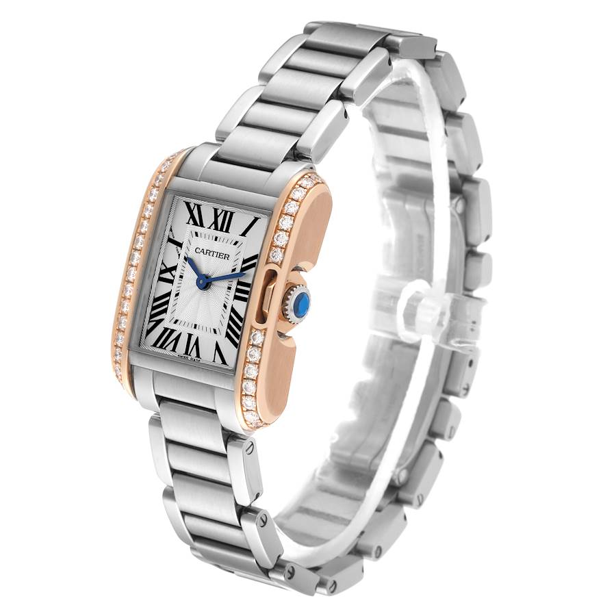 Cartier Tank Anglaise Two-Tone Diamond