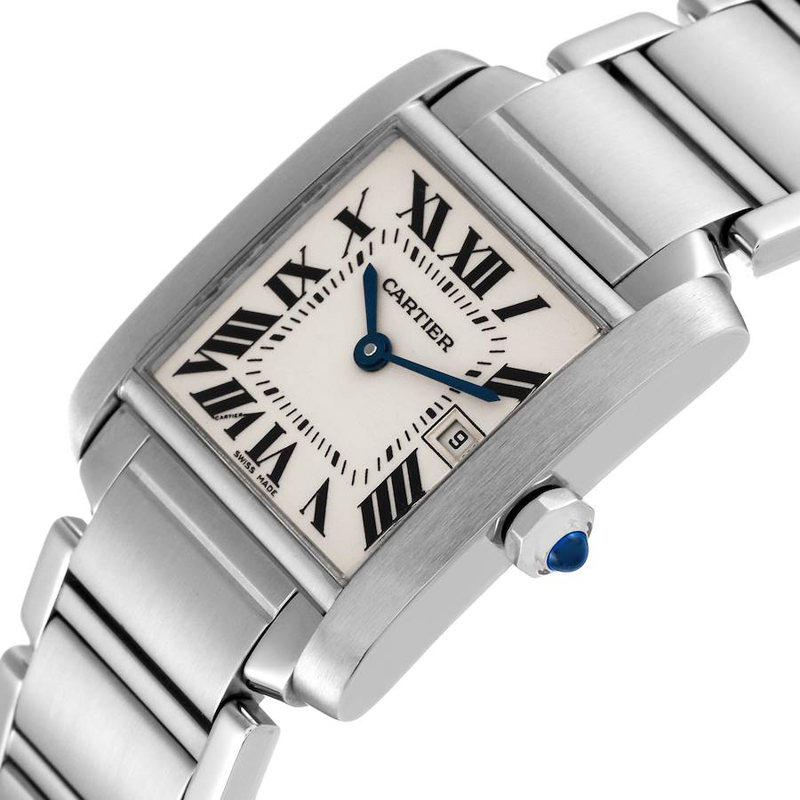 Cartier Tank Francaise Stainless Steel Watch