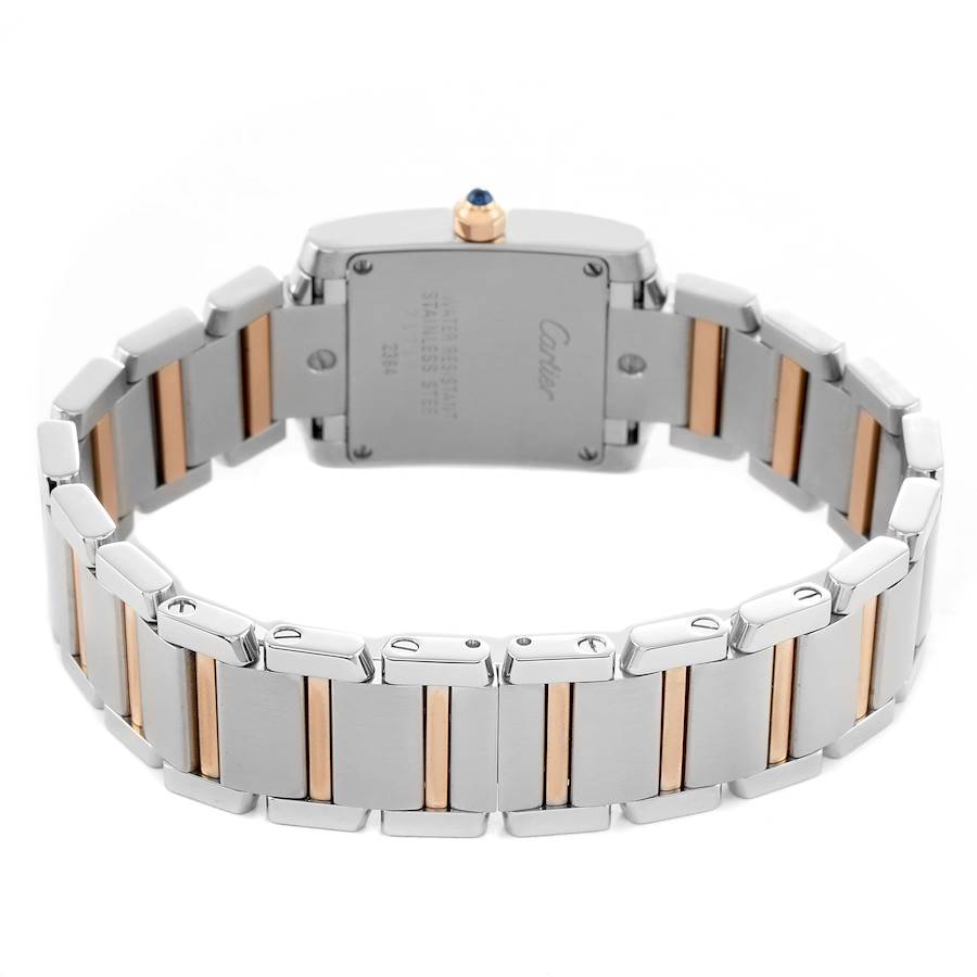 Cartier Tank Two-Tone Pink MOP Ladies Watch