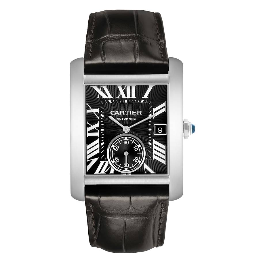 Cartier Tank MC Black Dial Watch