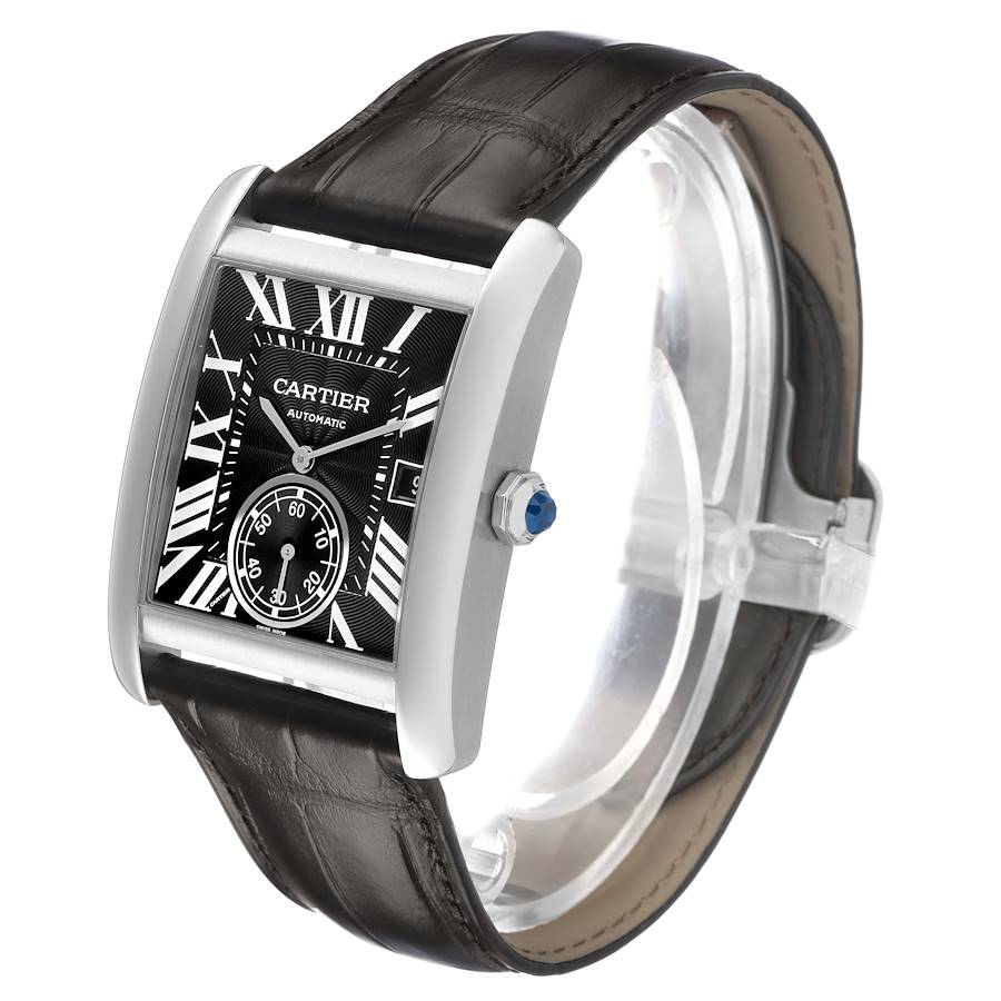 Cartier Tank MC Black Dial Watch