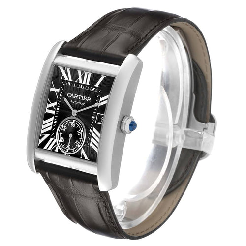 Cartier Tank MC Black Dial Watch