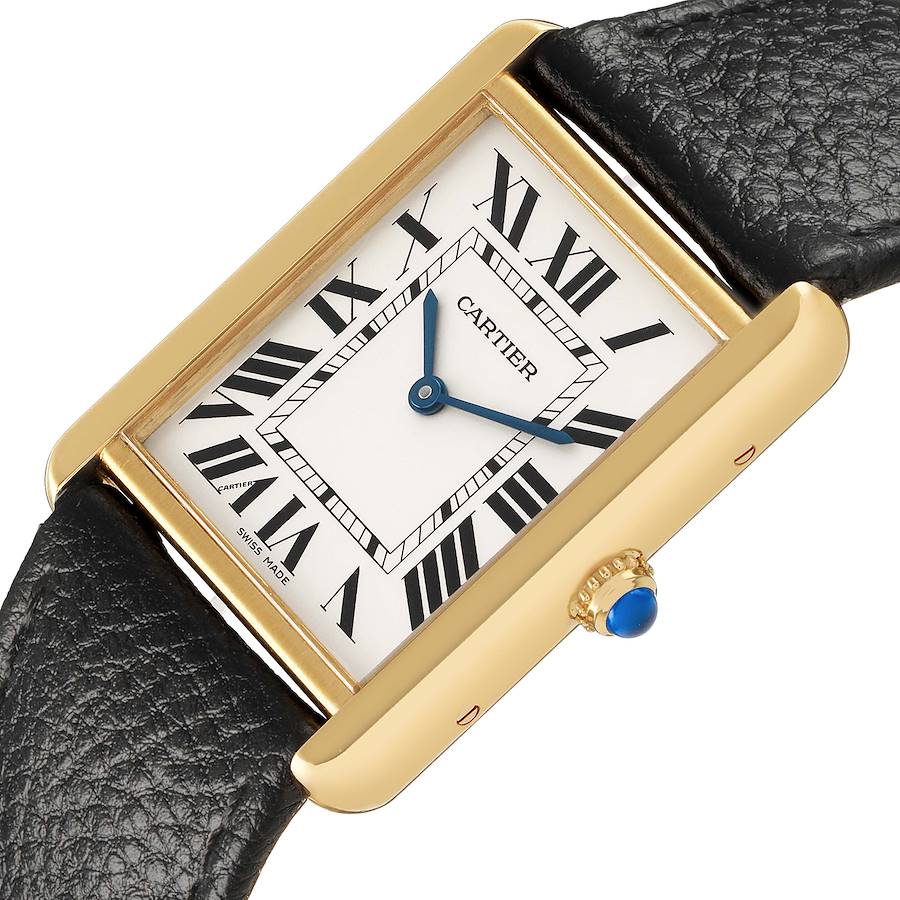 Cartier Tank Solo Yellow Gold & Steel Watch