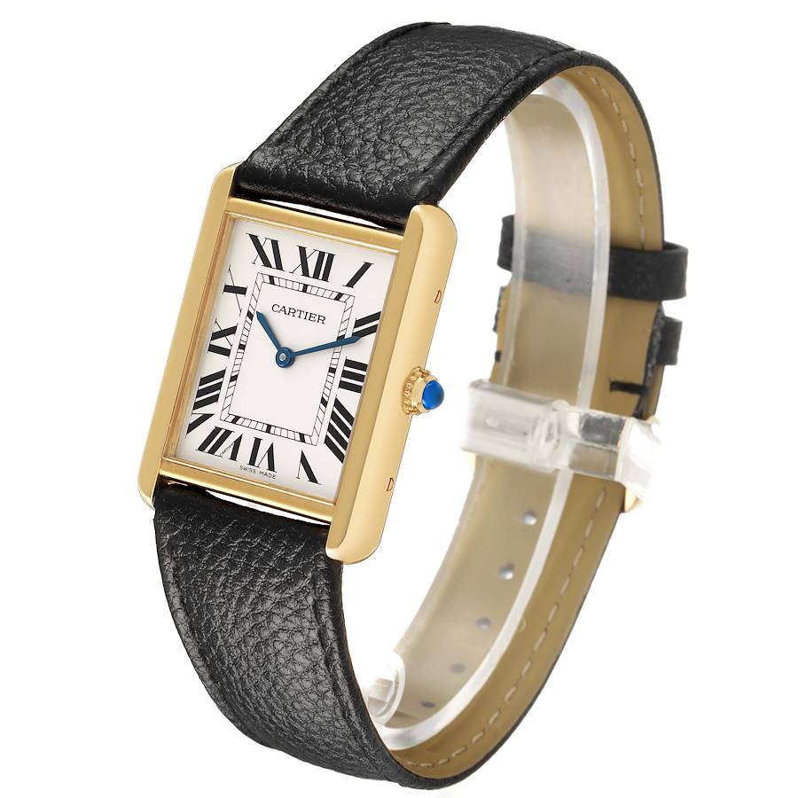 Cartier Tank Solo Yellow Gold & Steel Watch