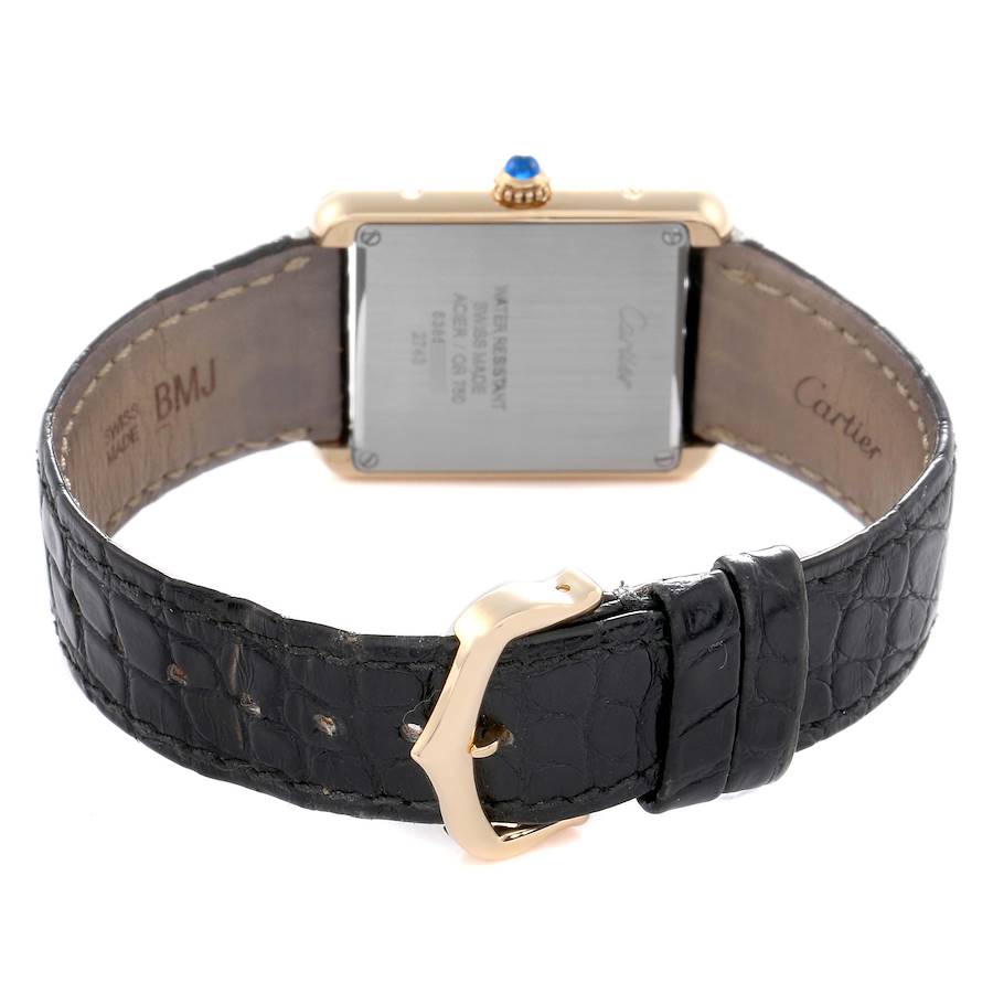 Cartier Tank Yellow Gold Watch