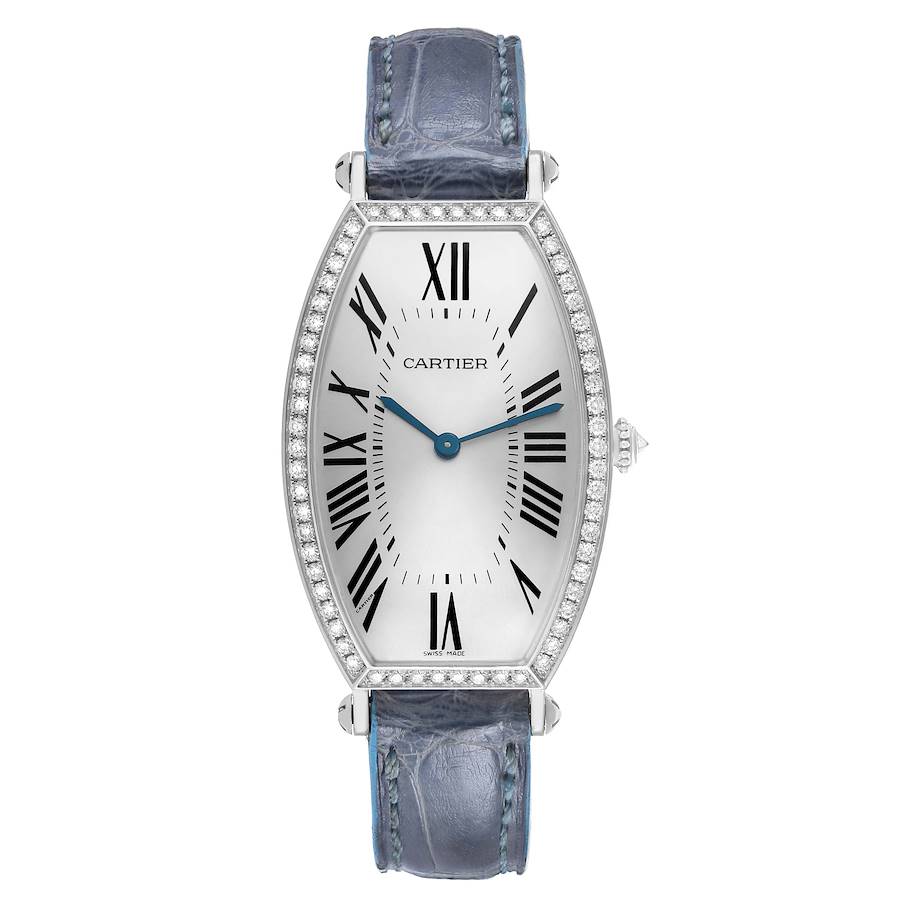 Cartier Diamond Bezel Tonneau Watch