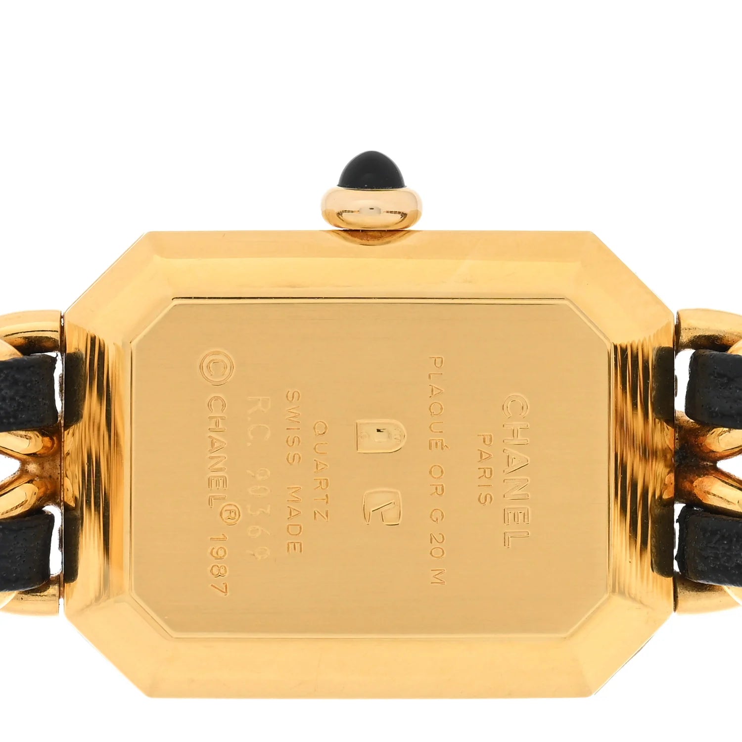 Chanel Premiere Gold Chain Watch