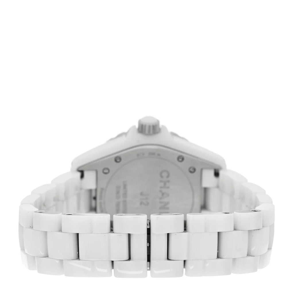Chanel J12 White Ceramic Diamond