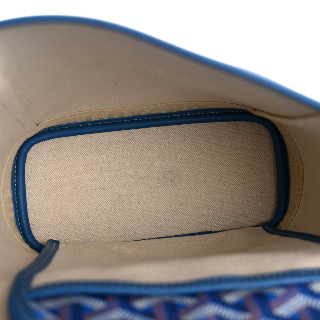Goyard Blue Goyardine Alpaga Backpack