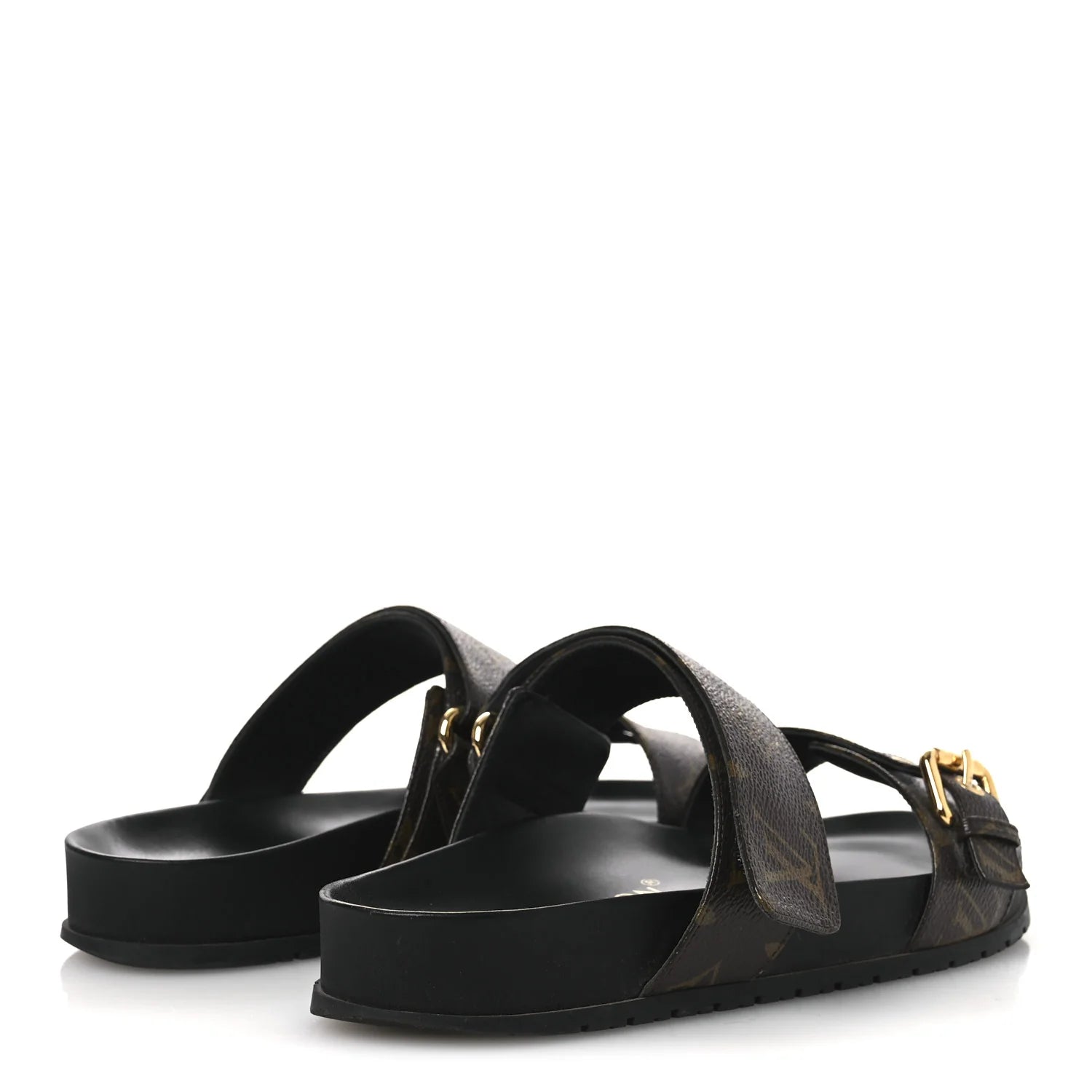 Louis Vuitton Monogram Buckle Sandals