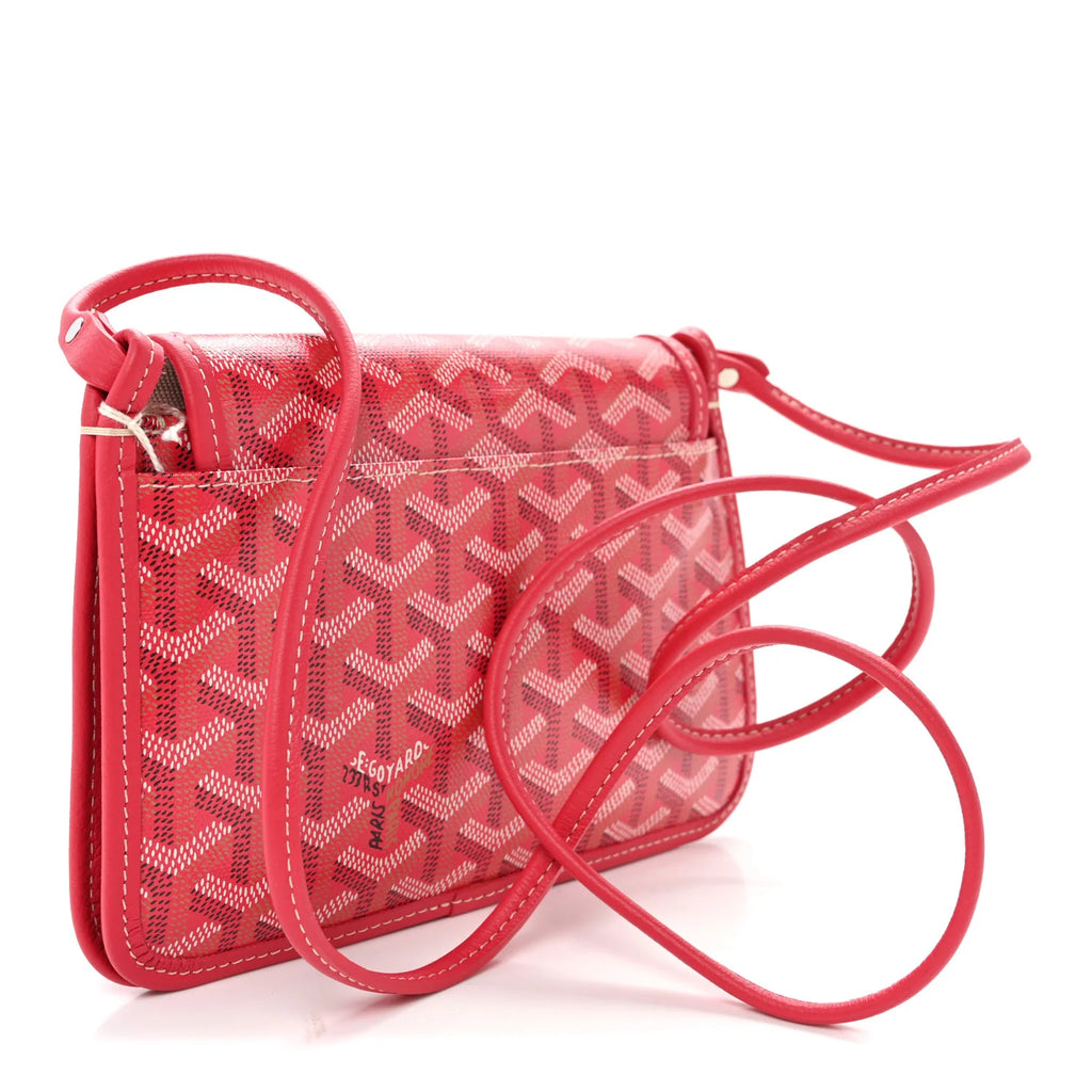 Goyard Red Goyardine Plumet Pouch