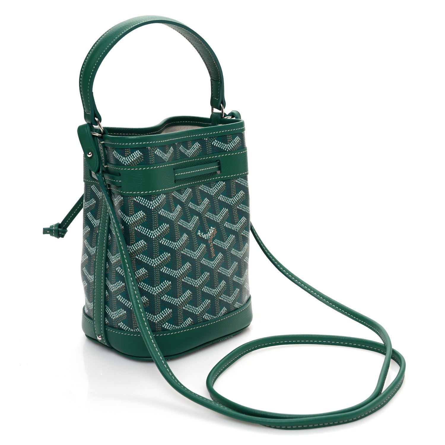Goyard Green Goyardine Petit Flot