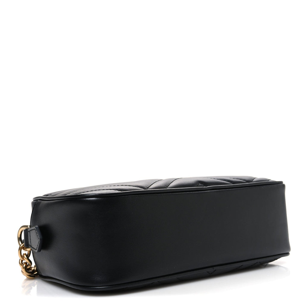 Gucci Black GG Marmont Bag