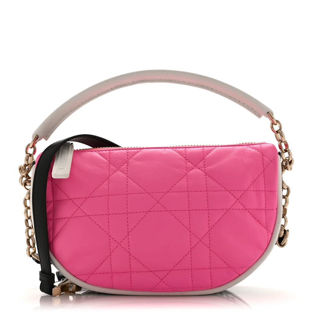 Dior Pink Cannage Vibe Bag