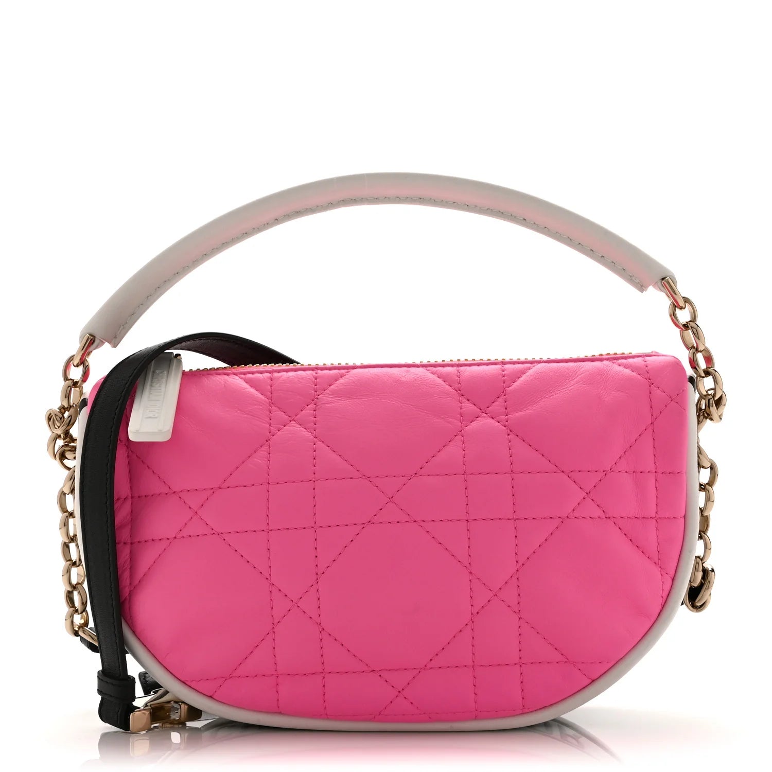 Dior Pink Cannage Vibe Bag