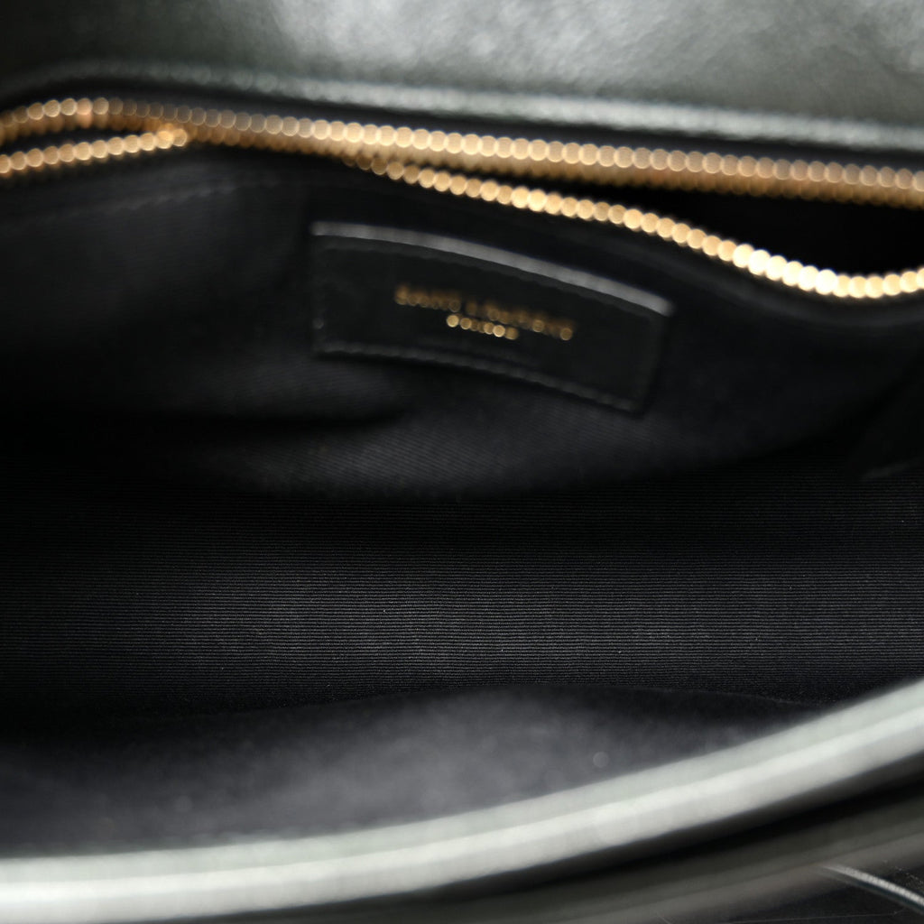 Saint Laurent Black Quilted Bag