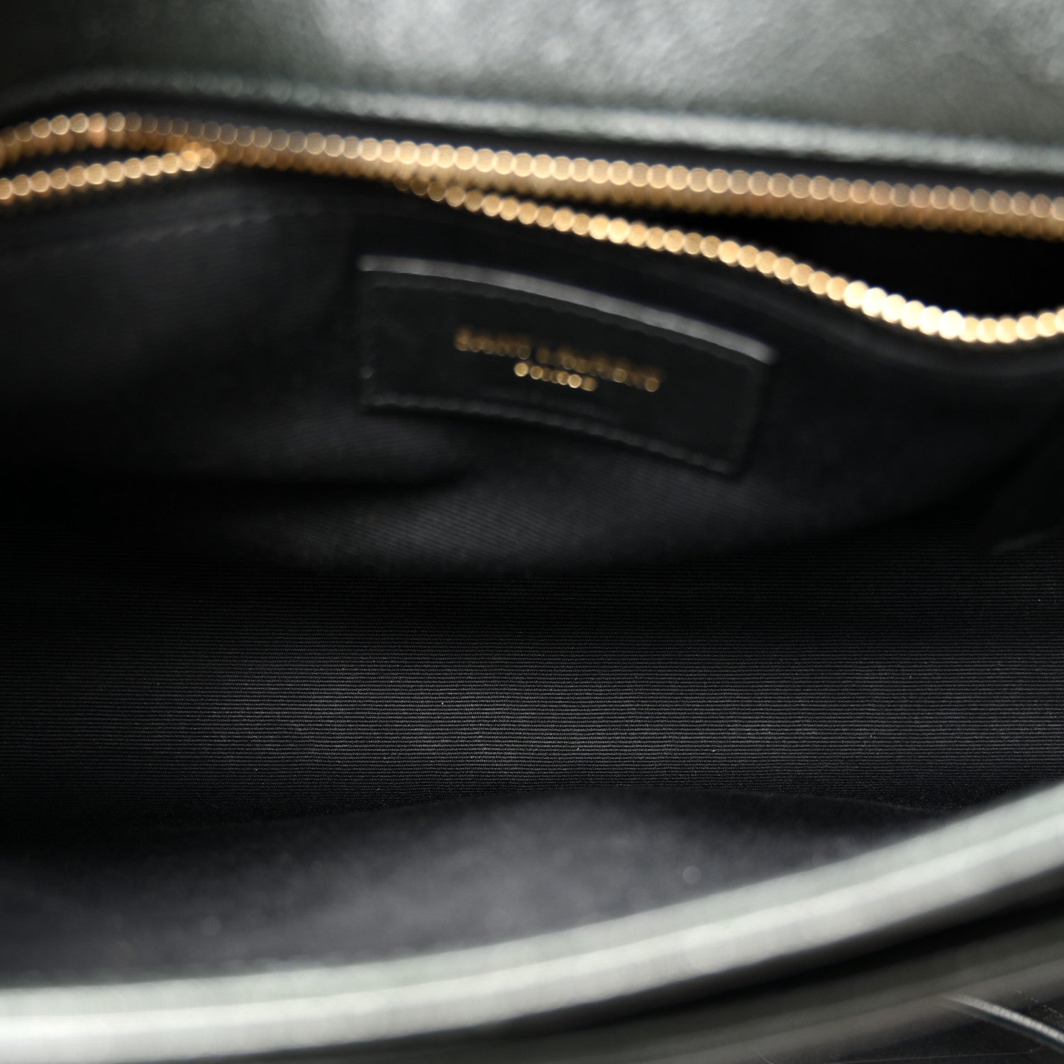 Saint Laurent Black Quilted Bag