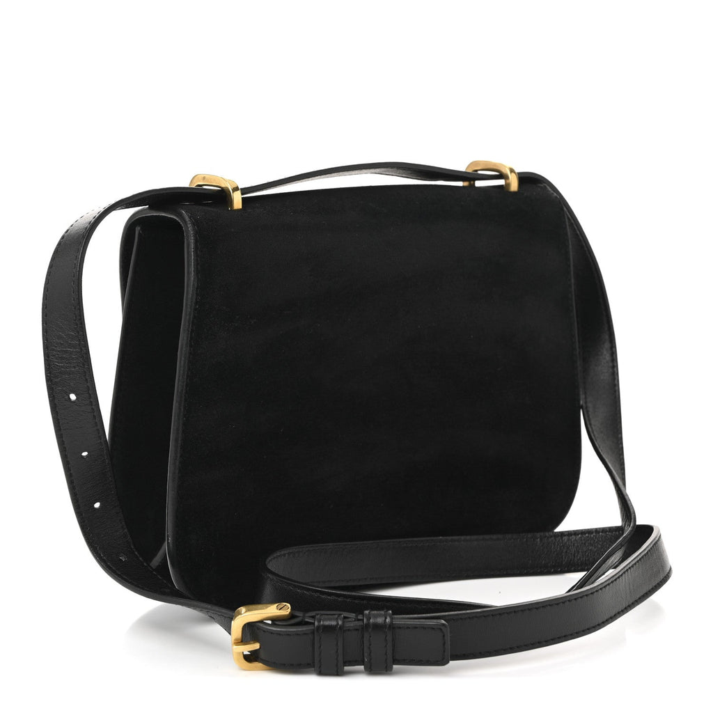 Saint Laurent Black Suede Bag